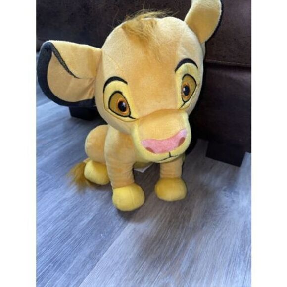 Simba Plush Stuffed Animal The Lion King Disney Almost 10 inches - Picture 1 of 4